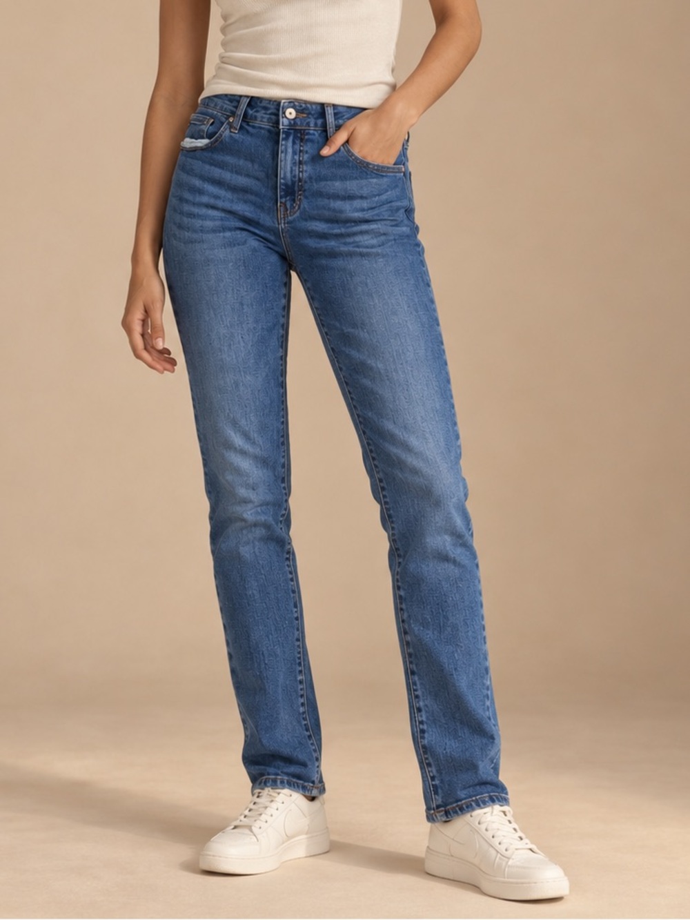 Kancan Mid Rise Skinny Jeans Size 11 Medium Wash Stretch Denim